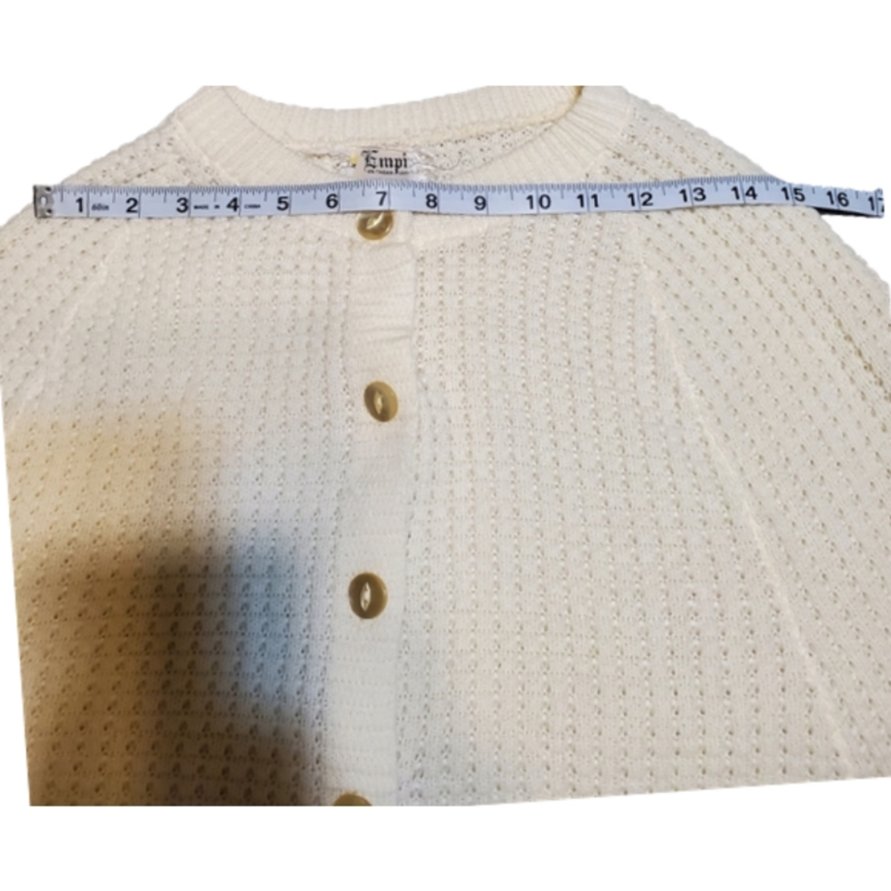 Empire Knit Shawl White - L - Picture 5 of 8